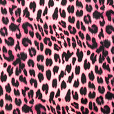 French Terry angeraut Digital Animal Look - rosa